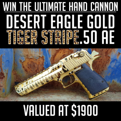 desert eagle .50 cal giveaway