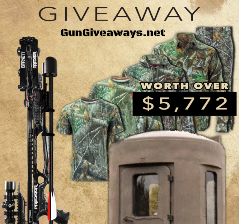 Hunting Blind + Crossbow Package Giveaway