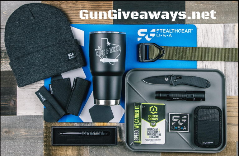 Stealth Gear USA Gift Card + Benchmade Knife Package Giveaway