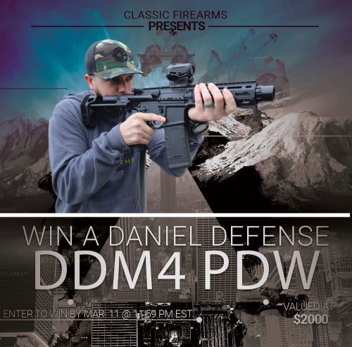 Daniel Defense DDM4 PDW 5.56 AR Pistol + Vortex Sparc AR Red Dot Giveaway