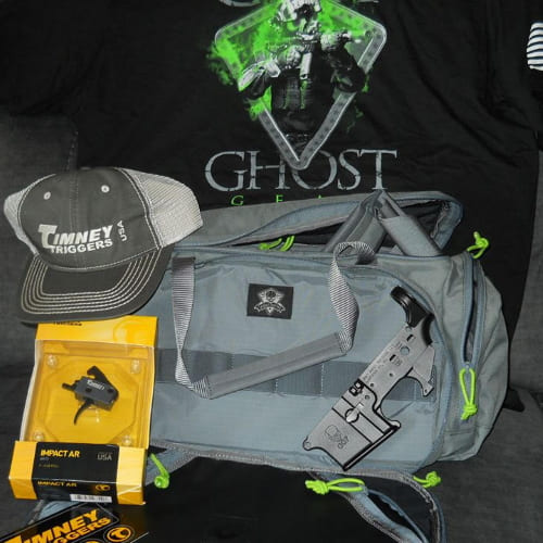 Ron W from WV - Grey Ghost AR Lower + Timney Trigger Winner - June 20