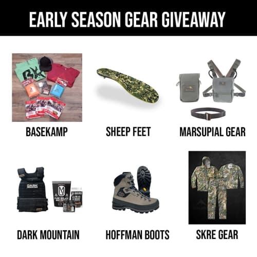 Plate Carrier, SKRE Camo Gear + Hiking Boots Package Giveaway