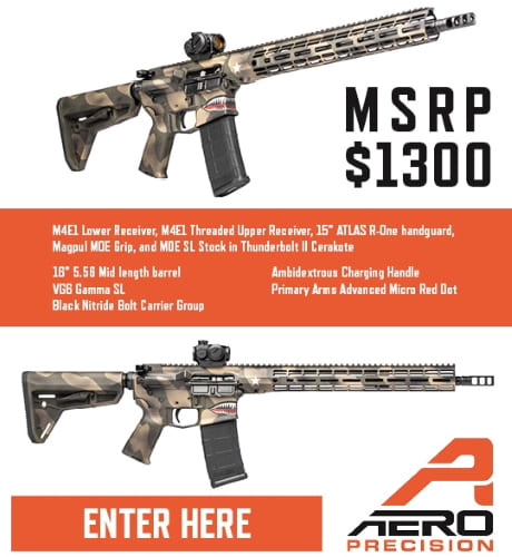 Custom Aero Precision M4E1 Rifle Giveaway